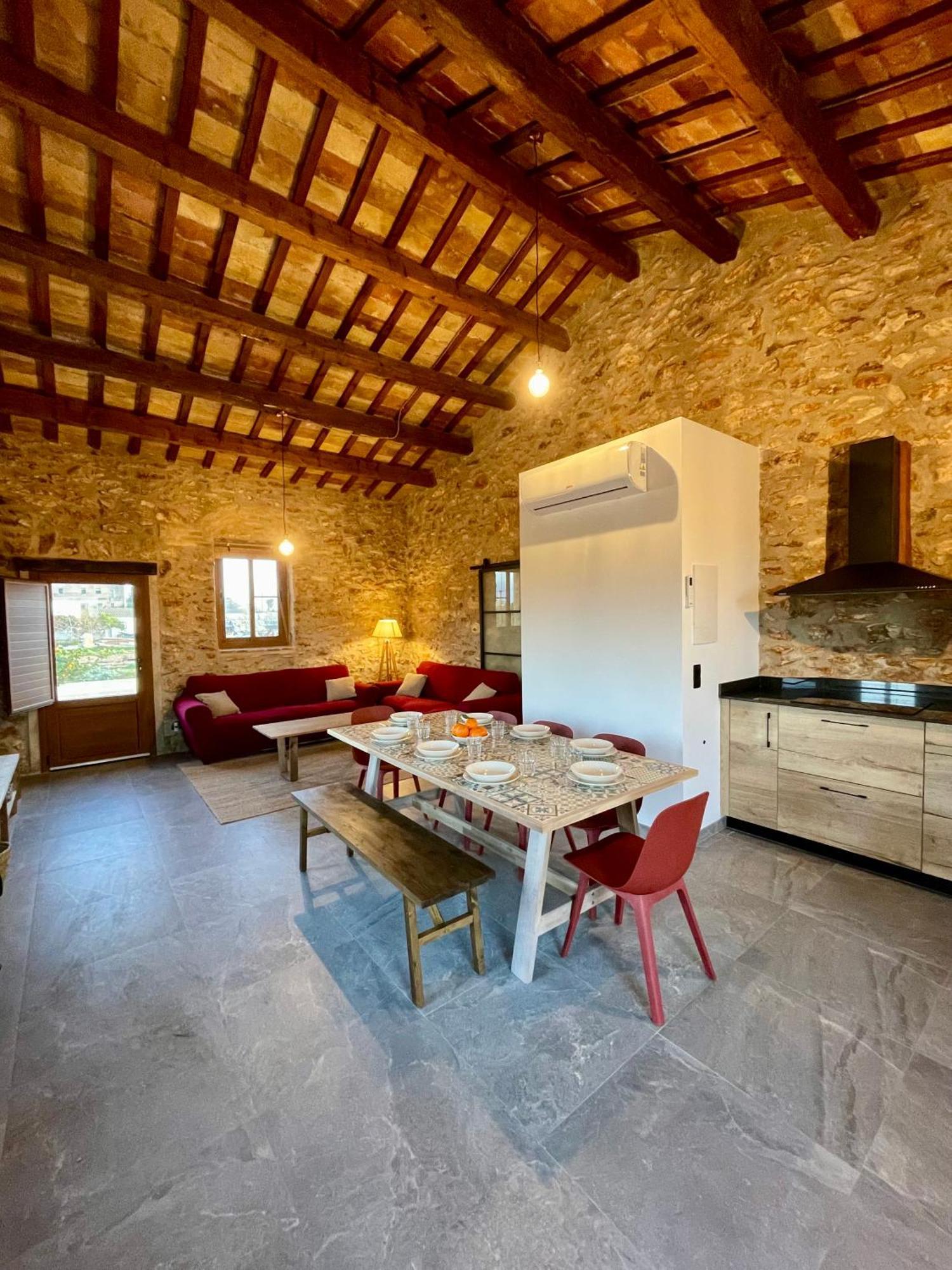 Villa Mas De Melonet Delta Del Ebro L'Aldea Esterno foto