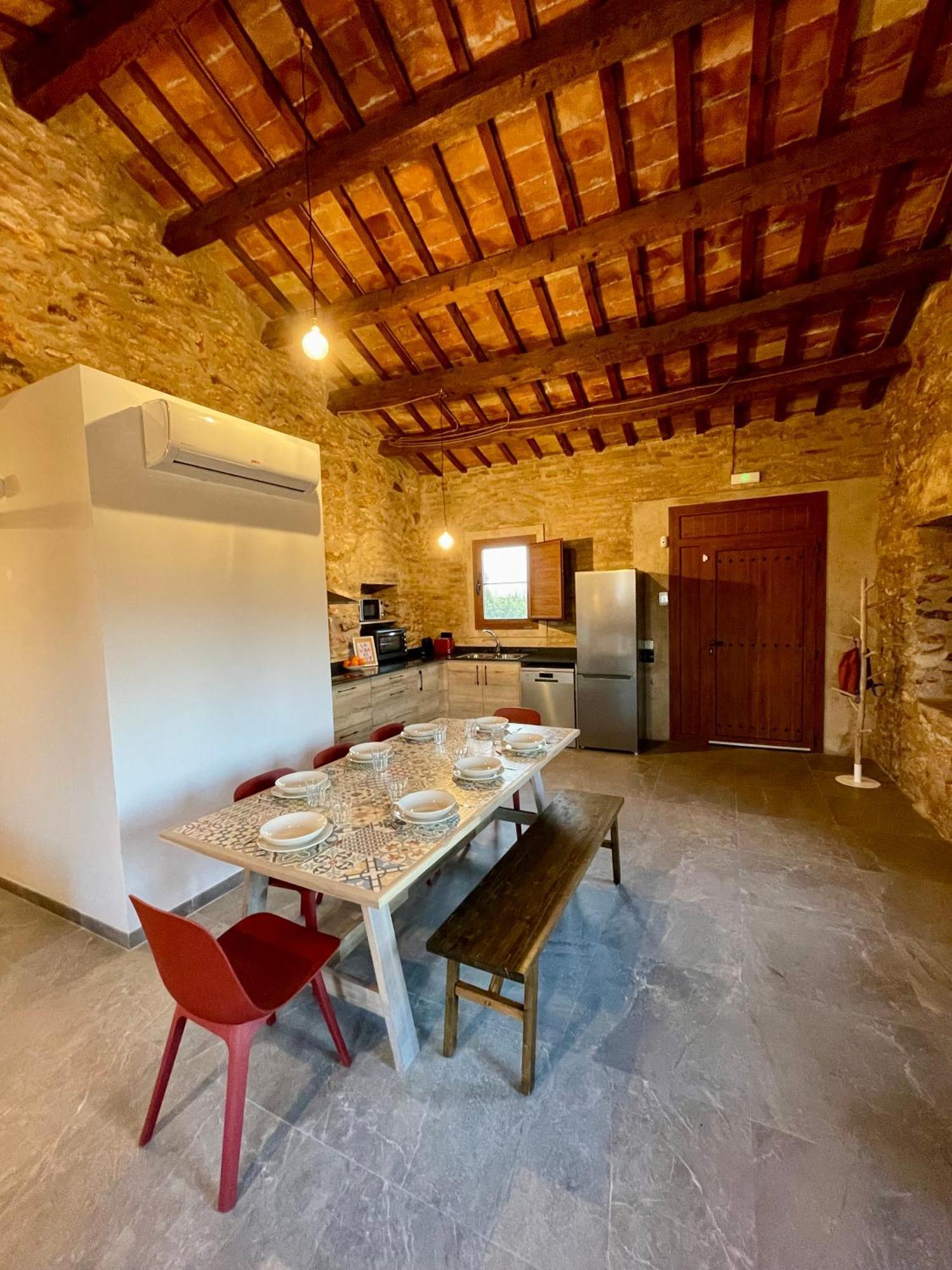 Villa Mas De Melonet Delta Del Ebro L'Aldea Esterno foto