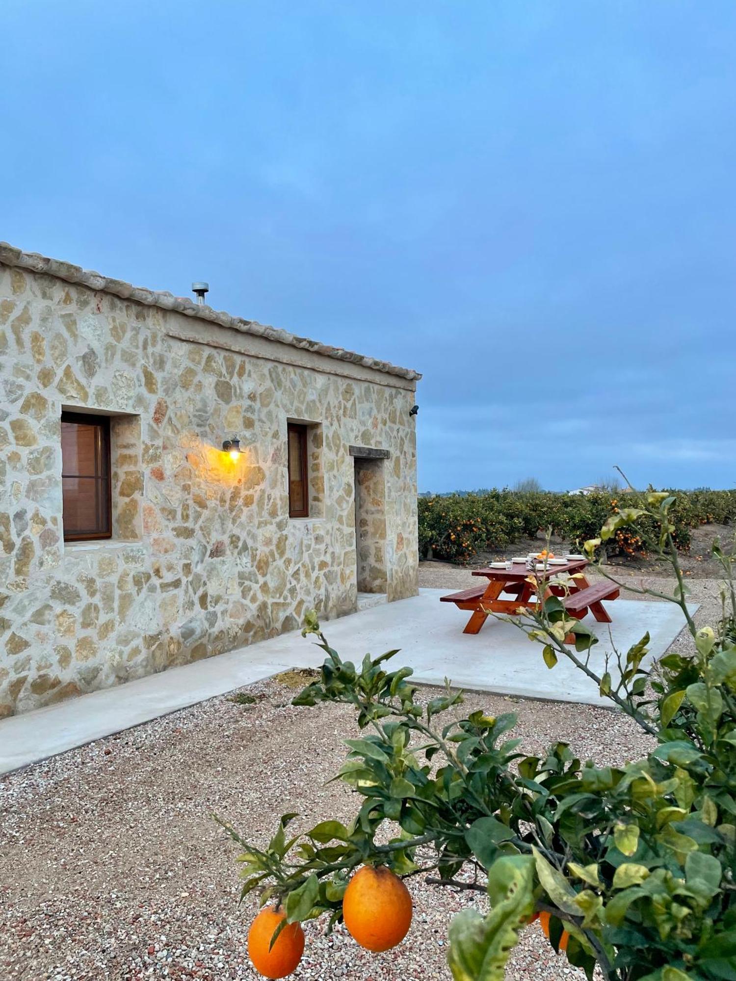Villa Mas De Melonet Delta Del Ebro L'Aldea Esterno foto
