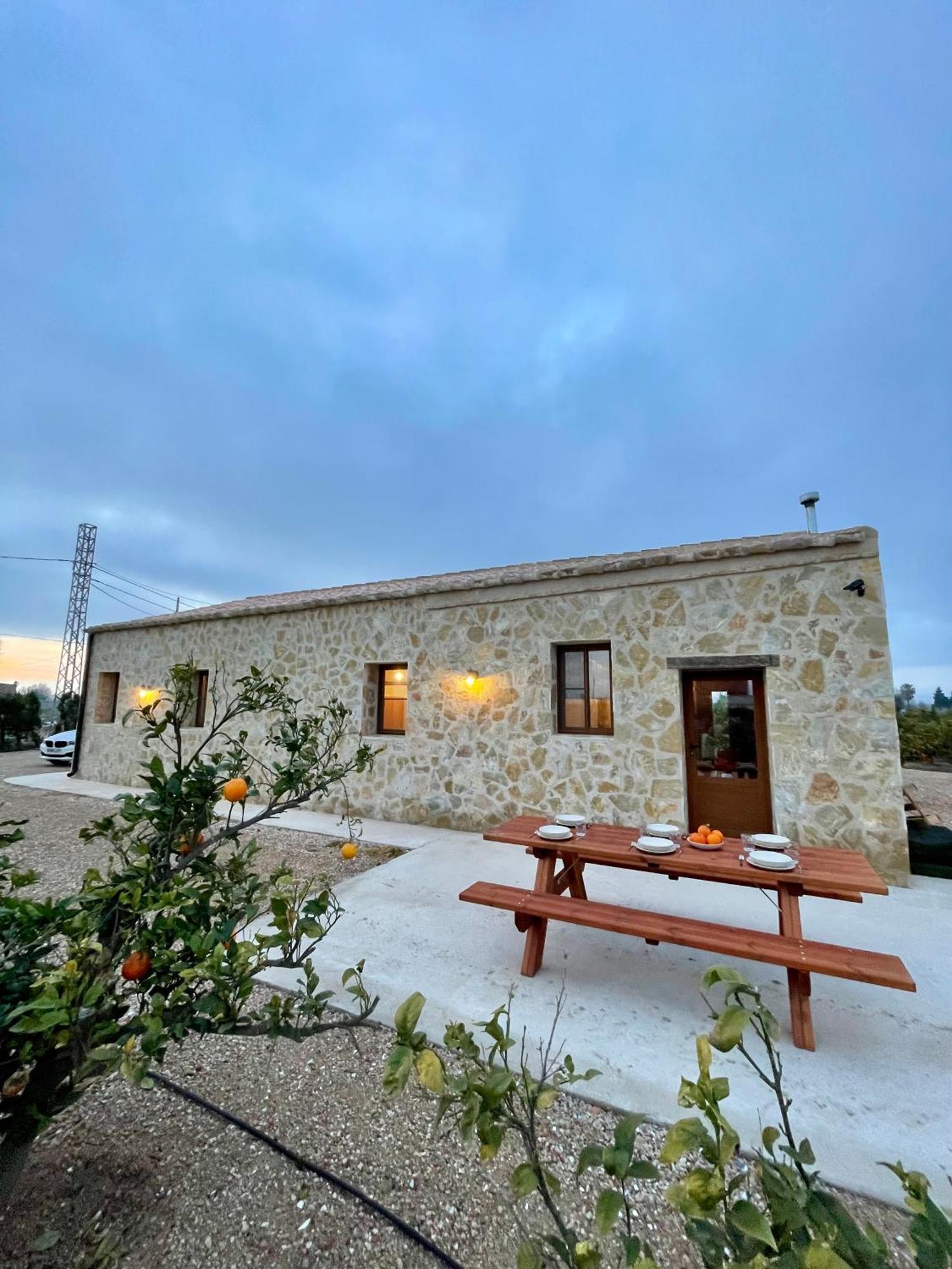 Villa Mas De Melonet Delta Del Ebro L'Aldea Esterno foto